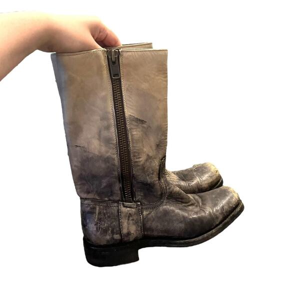 Frye Shoes - Frye faded distressed campus boots